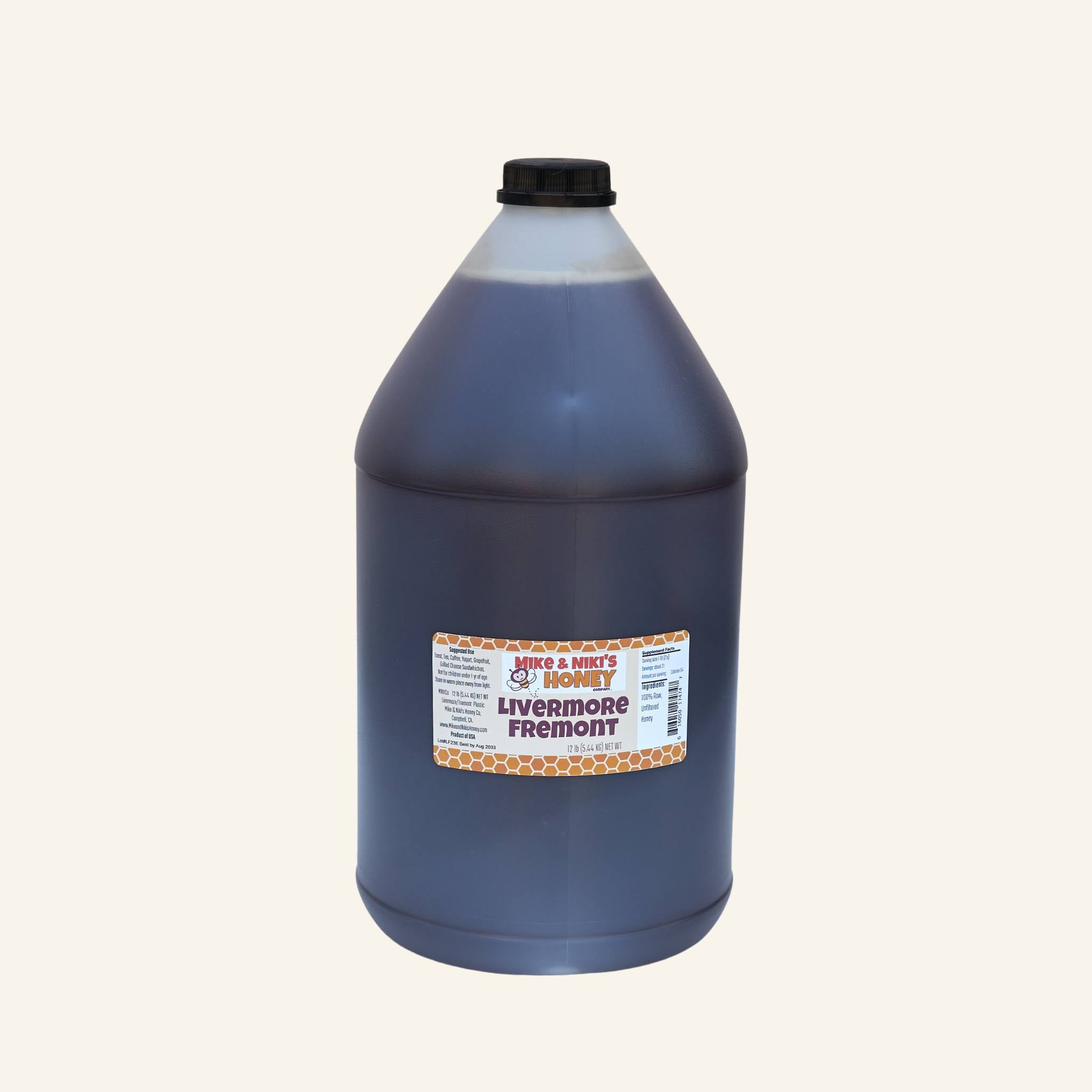 Livermore/Fremont Wildflower Honey Milk Pourable Glass